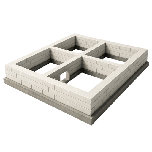 фундамент для дома из газобетона в Воронеже